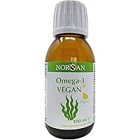 NORSAN Omega 3 VEGAN I 2.000 mg Omega 3 und 800 IE Vitamin D3 I 100% vegan I pflanzliches Omega 3 Algenöl _ besonders…