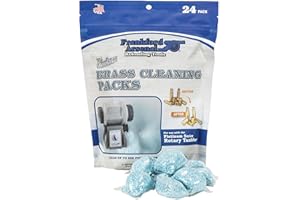 Frankford Arsenal Platinum Series 24 Count InstaClean Brass Cleaning Packs with Resealable Bag for Convenient Reloading Transport and Storage - Made in USA