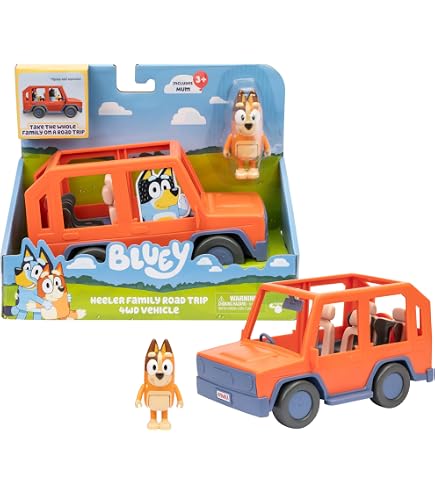 Figurines Bluey - Pack Famille 4 Personnages | Jouets Pour Enfants | Inspiré De La Série Animée - 7