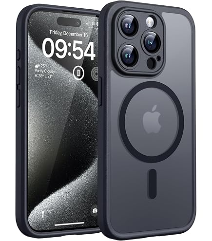 Lamicall Case for iPhone 15 Pro Max for Magsafe, [Anti-Slip Edge