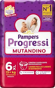 Pampers Progressi Mutandino Extralarge