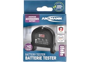 Ansmann 4000001 Battery Tester, Warranty: 1 Year