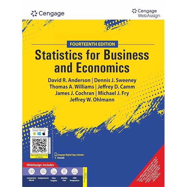 Statistics for Business and Economics : Camm, Jeffrey D., Cochran