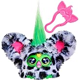 Furby Furblets Moo-Boo Mini Friend, Kızlar ve Erkekler i&ccedil;in Elektronik Peluş Oyuncaklar, İnek, Siyah ve Beyaz, Mobilya Konuşu