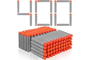 VCOSTORE Balas Nerf - 400 Piezas Dardos Nerf Balas Pistola Nerf Dart Bullets Refill Darts Accesorios para Nerf para N-Strike Elite Blasters Series