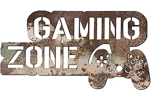 ‎CODIARTS. codiarts. XXL Gaming Zone Wanddekor 3D-Panel | Lasergeschnitten | Designs WOT FN COD GRAFITTI METAL HOLZ (SMALL, Metal)