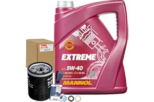 BANDELONE Inspektionspaket 5l Motoröl 5W-40 + Ölfilter