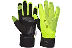 ROTTO Winter Gloves Men Women Waterproof Insulated 3M Thinsulate Thermal for Cycling Skiing Hiking Running