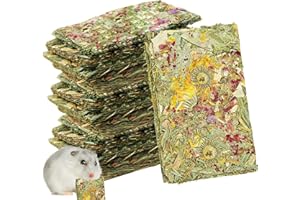 WIYETY Timothy Kausnacks für Kaninchen, Chinchilla, Hamster, 15 Stück, natürliche Leckereien