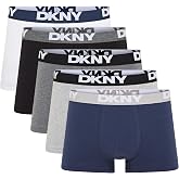 DKNY Hombre Portland Calzoncillos b&oacute;xer Transpirable algod&oacute;n Paquete de 5