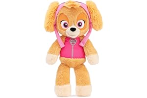 Gund La Pat Patrol - Paw Patrol - Pluszowy Pat Patrol Stella Rozmiar 35 cm - Pluszowy pies - Zmywalny na powierzchni - Pat Patrol Zabawka wczesnego wieku - Pluszowa zabawka dla dziecka od 1 roku