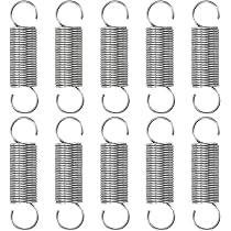 20 Ressorts De Traction 30 Mm - Fil Piano 0,7 Mm, Diamètre 5 Mm, Force 1,5 Kg