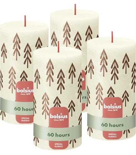 Set di 5 Candele in Cera d'Api 10x3 cm – Preghiere e Offerte