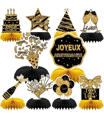 Centre de table 30 ans - anniversaire - articles de fête