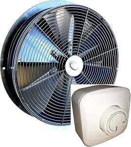 300mm Industrie Axial Wand Fenster Ventilator Gross Produktbild-Vorschau 5