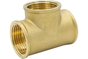 VARIOSAN Raccordo a T 90° 15549, 1" IG, ottone