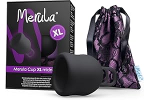 Merula Cup XL midnight (negro) - La copa menstrual para los días más fuertes