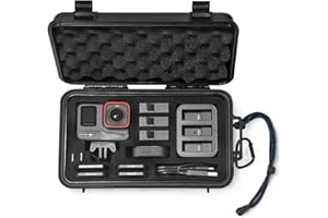 LEKUFEE Travel Waterproof Hard Case for Insta360 Ace Pro 2/Insta360 Ace Action Camera and Accessories (Case Only)