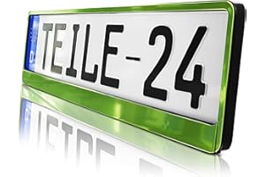 TEILE-24.EU MALINOWSKI 2 x Kennzeichenhalter | GRÜN | HP | 520 x 110 | DHL Schnellversand