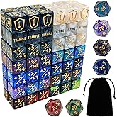 90 PCS MTG Counter Dice Set - AbilityKeyword Counters, -1/+1 Life Counter, Shield Life Dice, Creature Stat Buffs, Marble Colo