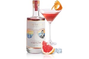 Tom Savano Finnish Liberation Cosmopolitan | Vodka with Orange, Cranberry, & Lime Syrup | Premium Handcrafted Cocktail | 20% ABV | 5 Servings | 500ml Bottle