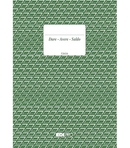 Registro 4 Colonne Edipro - 96 Pagine Formato 31x24,5 Cm - Foto 11