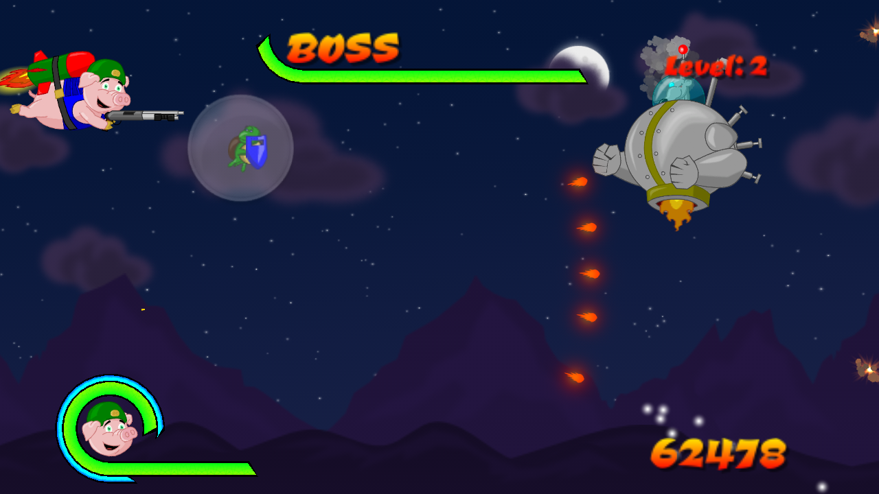 War Piggy Jetpack Pig Warrior Amazon.co.uk Apps & Games