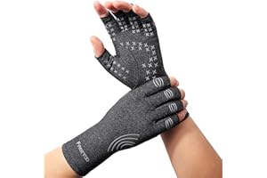 ‎FREETOO FREETOO Arthritis Handschuhe, Kompressionshandschuhe für Rheumatoide & Osteoarthritis, Arthrose Handschuhe Fingerlose Handschuhe lindern Schmerzen bei Rheuma, RSI, Karpaltunnel, Gelenkschmerzen M