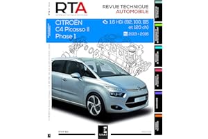 E.T.A.I - Revue Technique Automobile 824 - CITROEN C4 PICASSO II - B78 PHASE 1 - 2013 à 2017