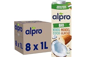 ‎ALPRO Alpro Bio Kokos-Mandeldrink – 8 x 1 l