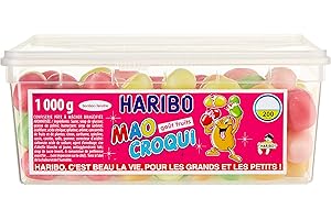 Haribo Bonbon Gélifié Mao Croqui Fruits x 220 Pièces 1 kg