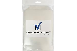 50 CheckOutStore Clear Storage Pockets (6 3/4 x 9 1/2)