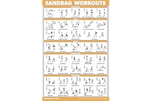 Palace Learning QUICKFIT Sandsack-Trainingsposter, laminiert, 45,7 x 61 cm