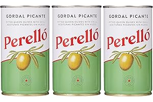 ACCPO Perello Gordal entkernte grüne Oliven, 3 x 350 g