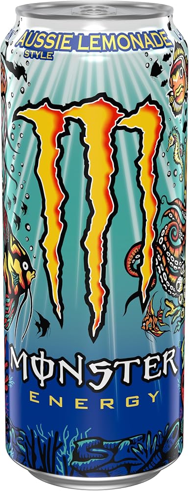 Monster Aussie Lemonade Enerji İçeceği Kutu 12x500 ml