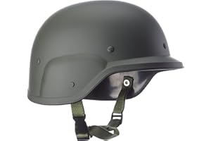 Miltec Casque De Combat M88 Plastique Va Casquette Newsie Mixte, Vert, OneSize