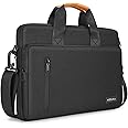 KIZUNA Laptop Bag Case 13.3 Inch Computer Shoulder Messenger Sleeve Briefcase For 13" MacBook Air /14" Lenovo ThinkPad X1 Carbon/14 IdeaPad Flex 5i /Yoga C740 C930/IdeaPad C340/Huawei,Black