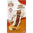 Nylabone Power Chew Bacon Bone Dog Chew Toy, Medium, For Dogs up to 16kg