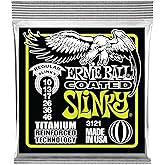 Ernie Ball Normal Slinky Kaplamalı Titanyum Rps Elektro Gitar Telleri, &Ouml;l&ccedil;&uuml; 10-46