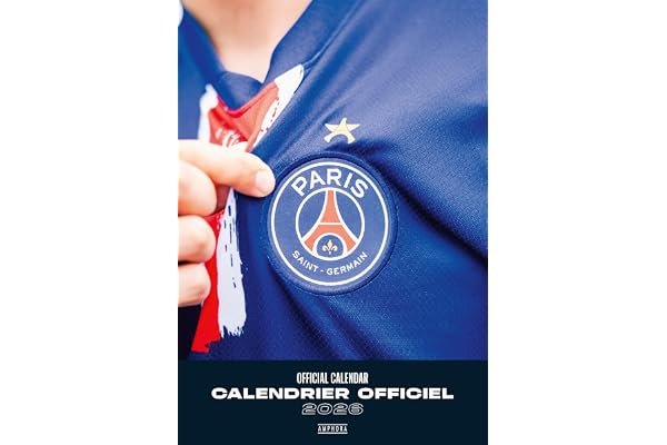 Calendrier officiel Paris Saint-Germain 2026 (2026)