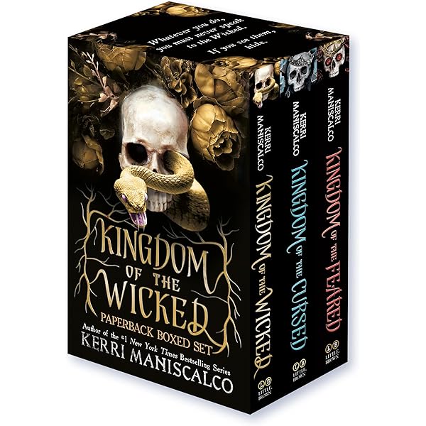 Kingdom of the Wicked Series 3 Books Collection Set By Kerri