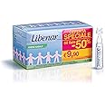 Libenar Physiological Saline Solution, Sterile Isotonic Solution for Cleansing Children’s/Infants’ Eyes and Nose, 60 Vials x 5 ml