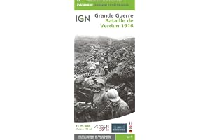 87055 Bataille De Verdun 1916 1/75.000