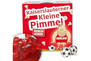 Ligakakao Kaiserslauterner KLEINE PIMMEL | Echt gemein leckere Fruchtgummi für Kaiserslautern Fans, inklusive Messlatte zum Lachen & Vergleichen by mehr Spaß in der Liga!