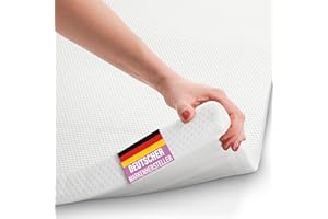 B!HOME Matratzentopper [180x200x4,Kaltschaum] für Matratze Matratzenauflage Topper Ideal für Boxspringbetten, Schlafsofas und Camping, Öko-Tex, Made in Germany
