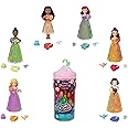 Mattel Disney Princess Royal Color Reveal Small Doll with 6 Surprises Including Scented Ring and 4 Accessories (Dolls May Vary) Garden Party Series HRN63