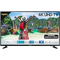 Samsung 108 cm (43 Inches) Super 6 Series 4K UHD LED Smart TV UA43NU6100 (Black) (2019 model)