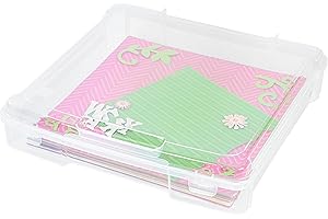 Iris Ohyama, Caja de plástico portátil, SBC-350E, Transparente