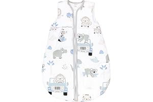 TupTam Sacco Nanna Neonati Senza Maniche Imbottito per Tutto L’anno 2,5 Tog