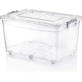 Plastik 50 lt Tekerlekli Multi Box Saklama Kabı